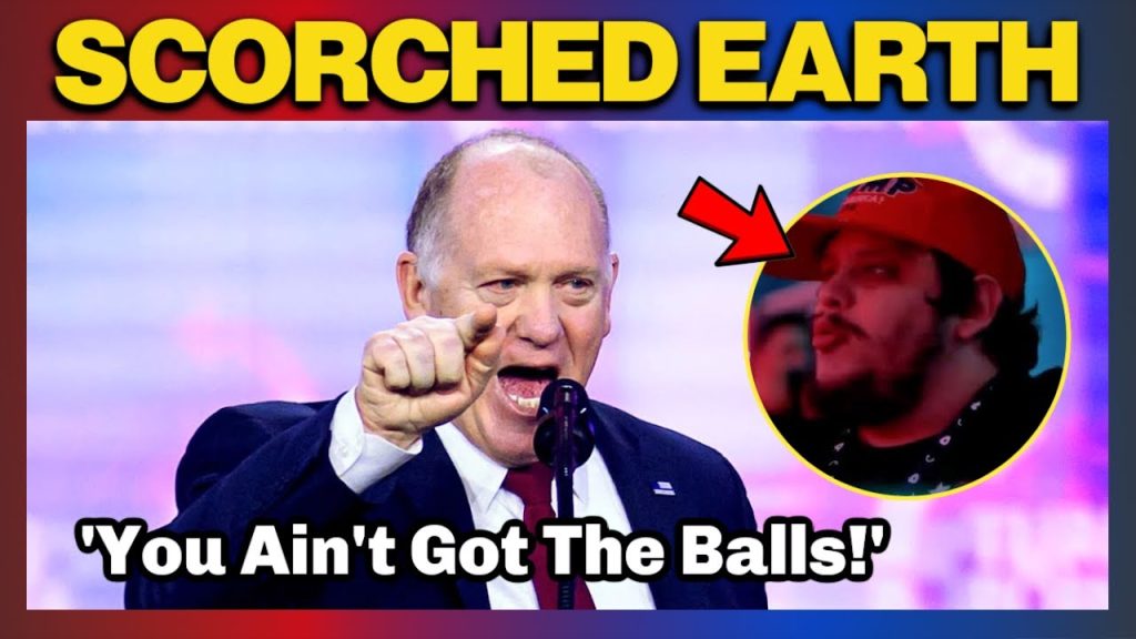 Tom Homan Goes SCORCHED EARTH On Heckler And THIS Happened!