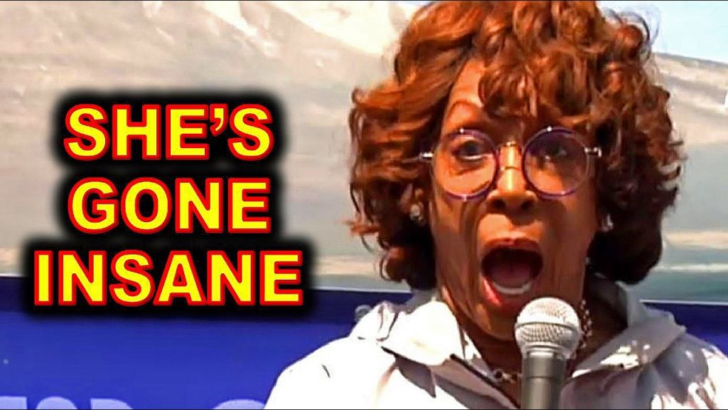 OMG!! Maxine Waters ACTUALLY Said This with a Straight Face…..