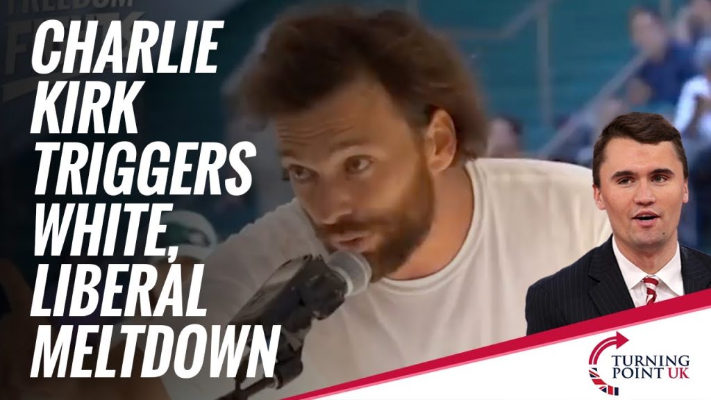 Charlie Kirk Triggers White Liberal Meltdown! Charlie Kirk Triggers White Liberal Meltdown!