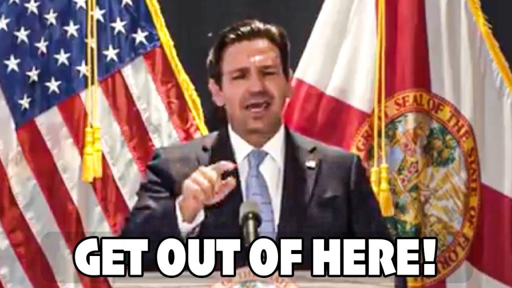 Protester Interrupts Ron DeSantis And Instantly Regrets It