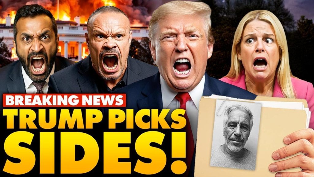 TRUMP PICKS SIDES in Fallout Between Bongino vs. Bondi | BREAKS Silence in Stunning Epstein Post…