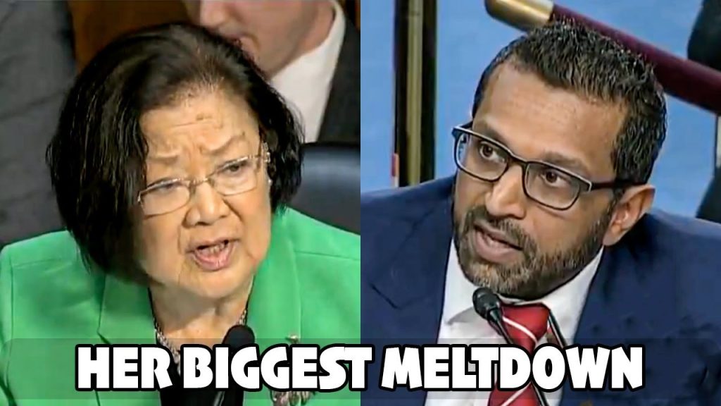 Kash Patel Just ENDED Mazie Hirono’s Career During Heated Exchange