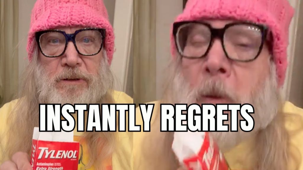 Pink Karen Chews Tylenol Pills And Chokes In Spite of Trump’s Warning