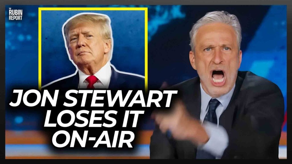 Jon Stewart Loses His Cool After Trump Does This
