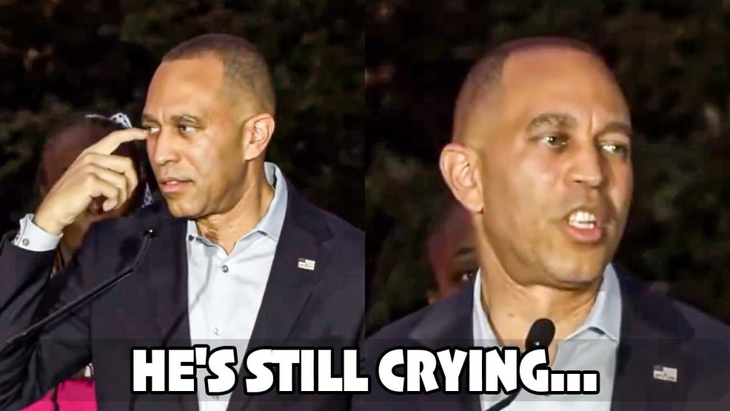 Hakeem Jeffries Hosts Hilarious Rally To Cry Over A Meme About Him