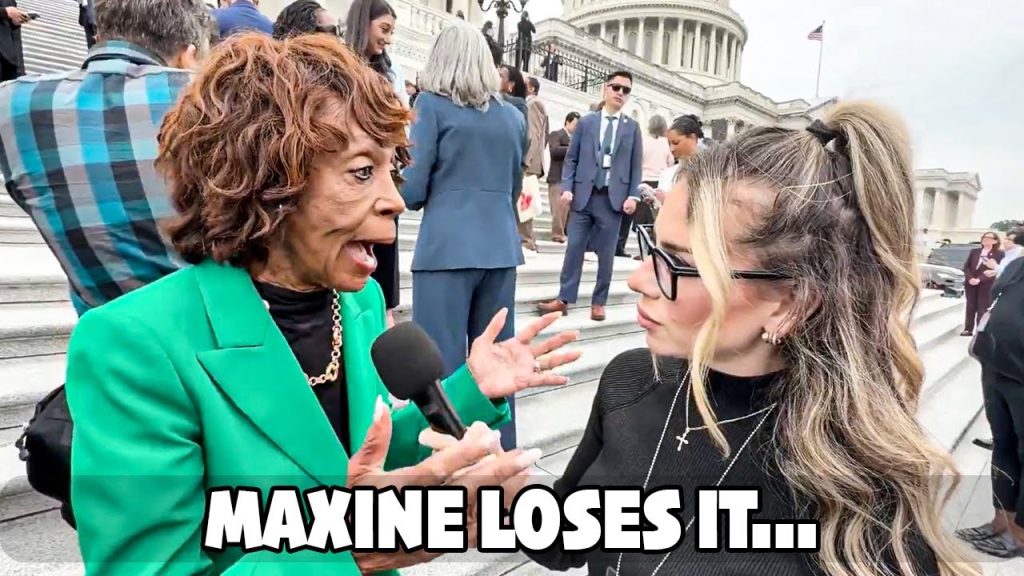 Reporter EXPOSES Maxine Waters Right To Her Face On The Street