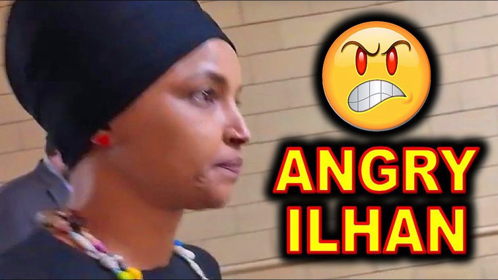 Ilhan Omar Didn’t LIKE the FRAUD Question and RUNS From Reporter…