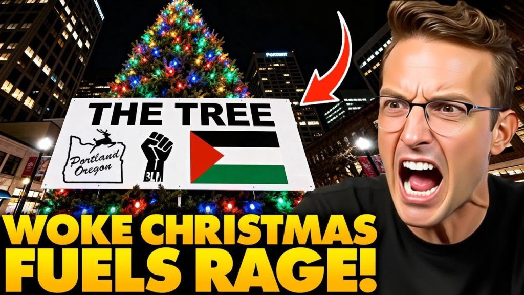 Muslims Take Over Woke Portland Christmas Tree Lighting, Force Christians to Chant ‘Free Palestine’