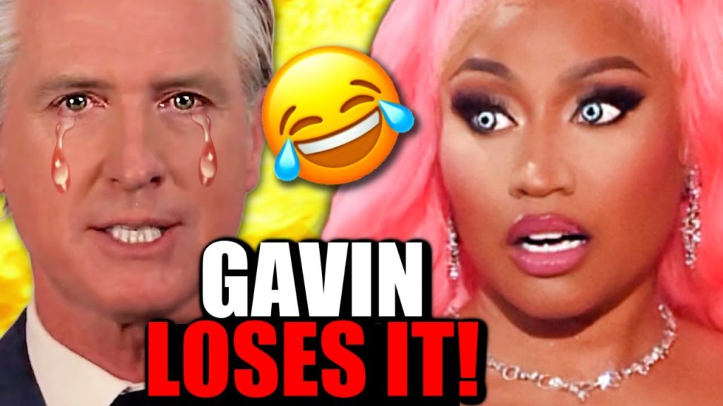 Gavin Newsom PANICS, THREATENS Nicki Minaj After She EXPOSES Him!