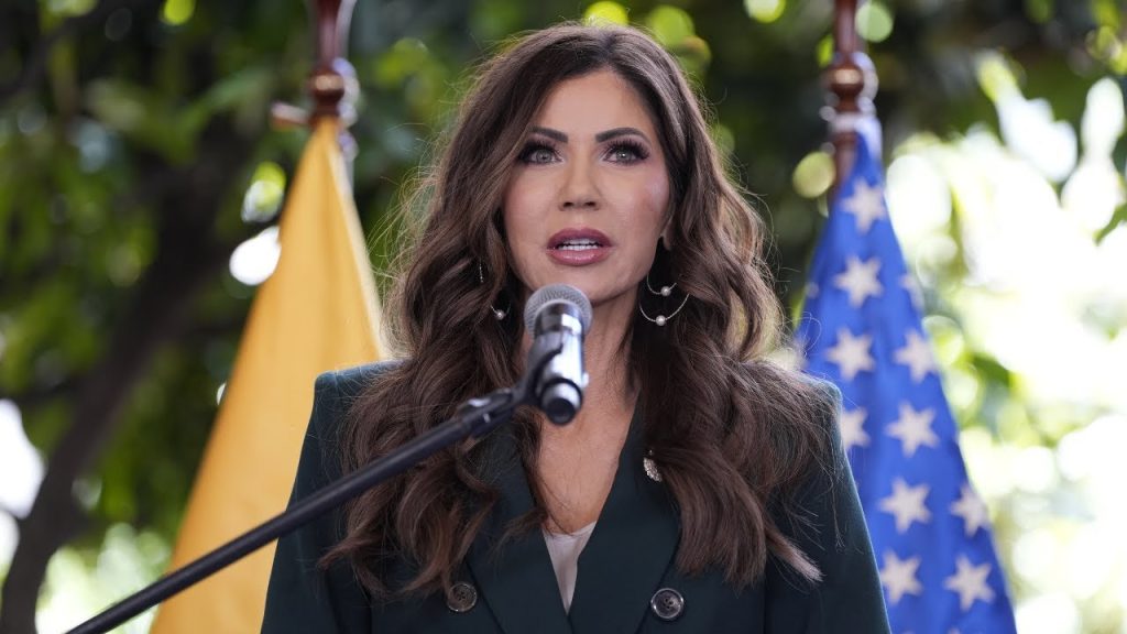 Noem Makes BOMBSHELL Announcement After Brown Murderer ID’d