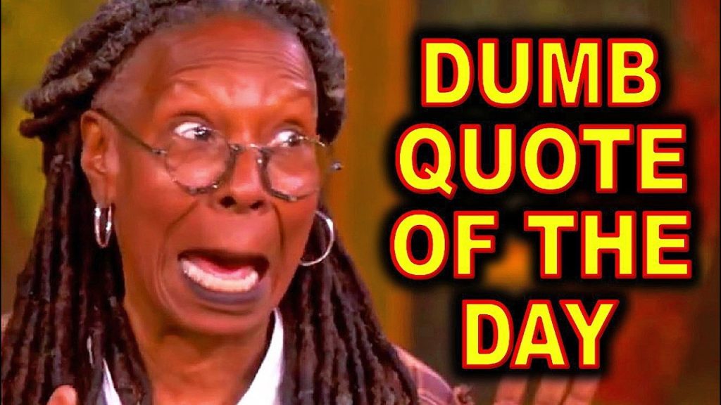 Whoopi Goldberg Drops a PEARL of WISDON on The View ….