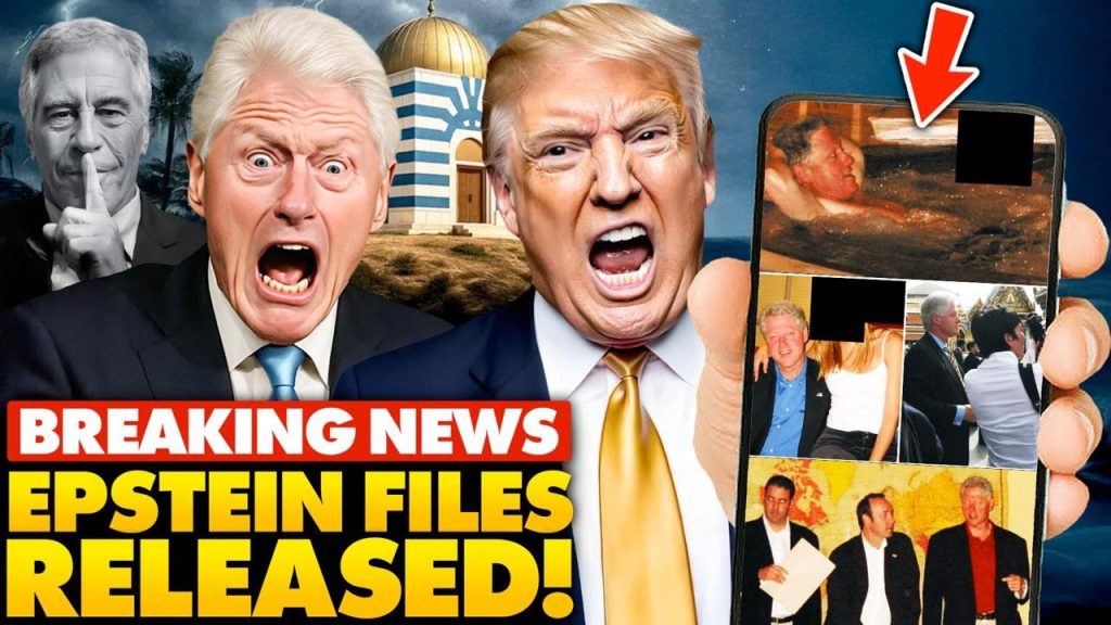 ITS OVER: New Epstein Photos of Bill Clinton in Hot Tub With Victims, Naked on Beach!? Dark Evidence