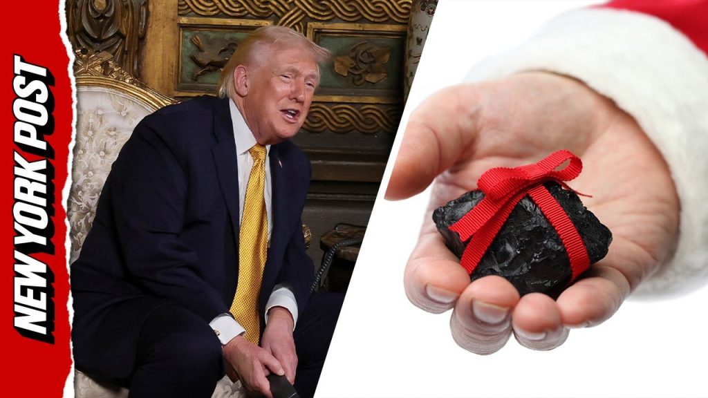 Trump Jokes With Child About Receiving ‘Clean, Beautiful Coal’ From Santa