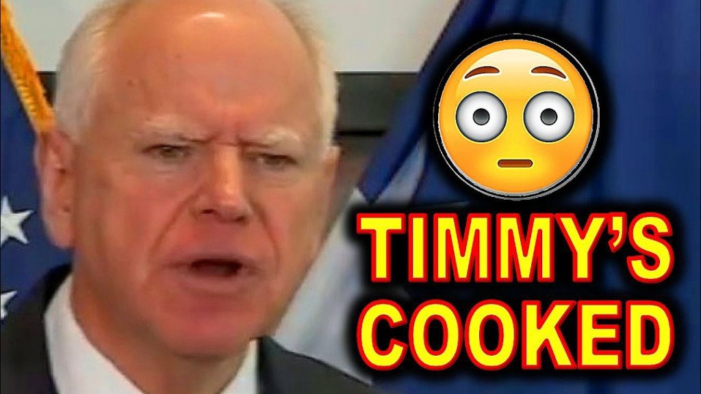 Tim Walz CRUMBLES under Pressure During PRESSER Yesterday…..