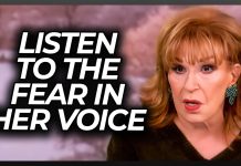 Listen to ‘The View’ Crowd Gasp as Joy Behar Accidentally Reveals How Crazy She Is