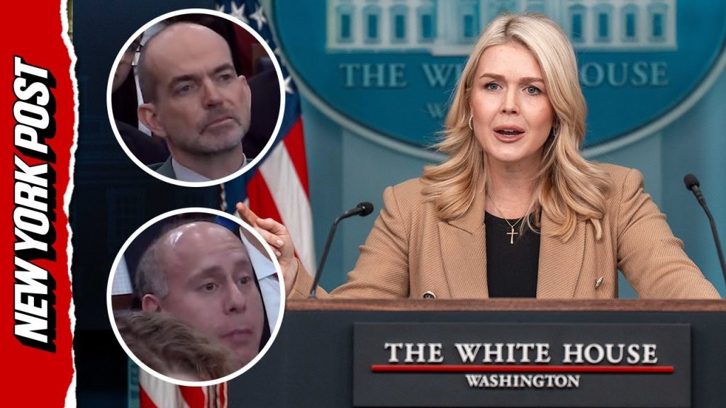 Karoline Leavitt ERUPTS at Pair of Reporters: ‘You’re Posing in This Room as a Journalist’