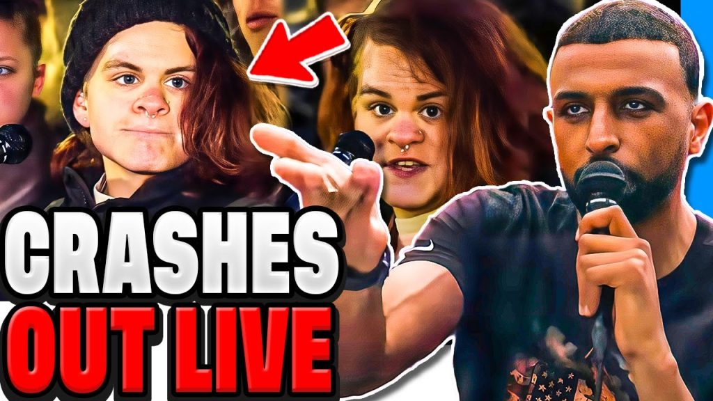 Non Binary CRASHES OUT After Myron Gaines REALITY CHECKS Her