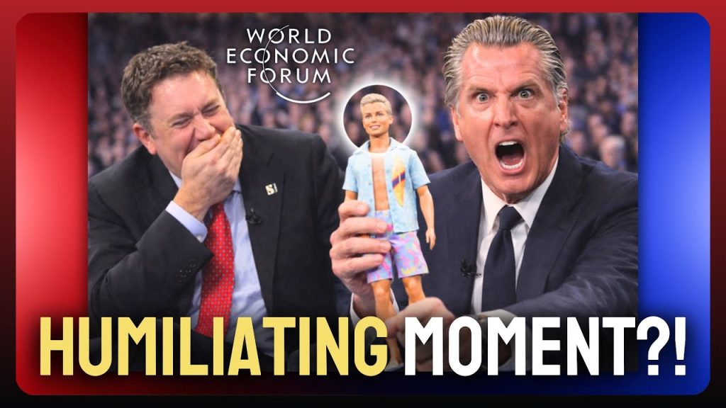 Gavin Newsom’s Davos Trip Just Got SO MUCH WORSE (Hard To Watch)