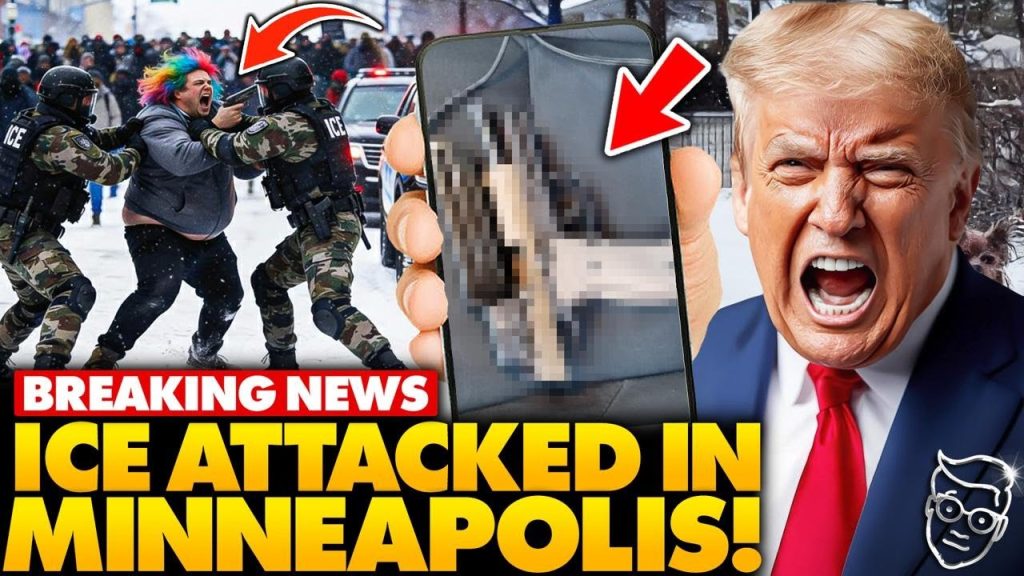 VIDEO: Armed Left-Wing Terrorist Pulls Gun on Feds, Gets SMOKED | Libs RIOT, Minnesota in FLAMES