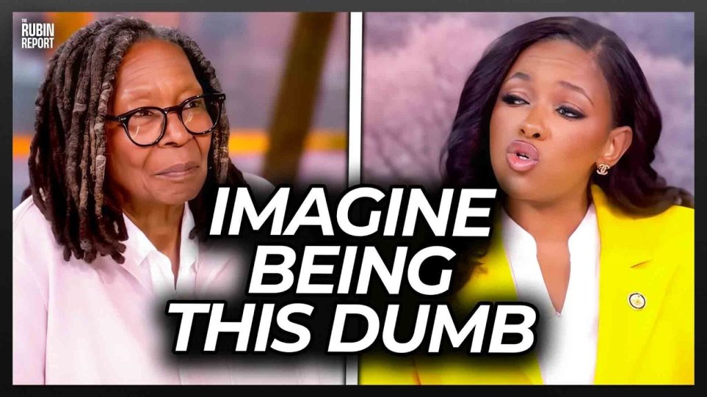 Listen to ‘The View’ Crowd Gasp as Jasmine Crockett Accidentally Reveals How Dumb She Is