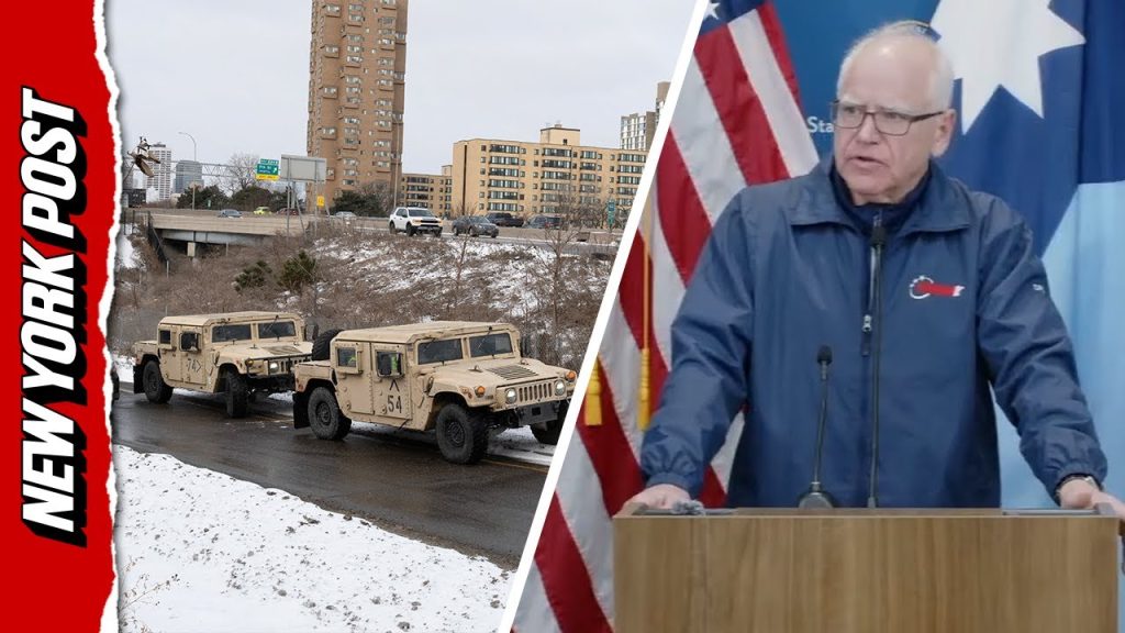 Minnesota Gov. Tim Walz Activates National Guard After Armed Man is Fatally Shot by Federal Agent