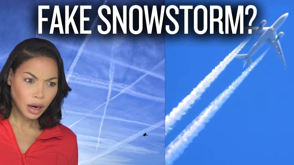 Is The Snowstorm Natural or Created By Cloud Seeding & Chemtrails? Nobody Believes The Lies Anymore