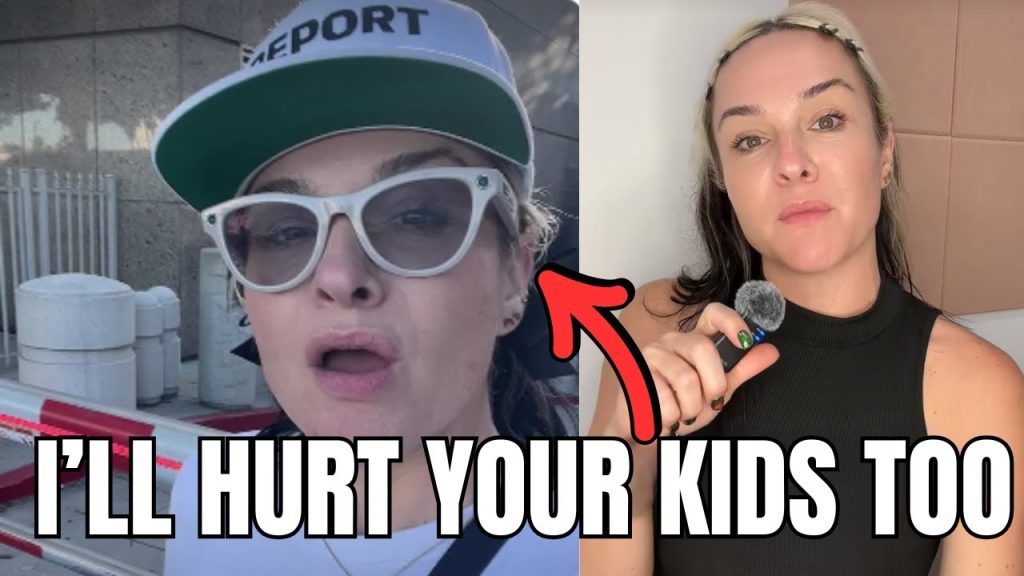 She’s Making Threats on people and their Kids…