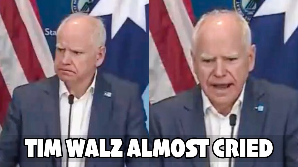 Tim Walz Has A Total Meltdown Over Pam Bondi’s Letter Right On The Stage