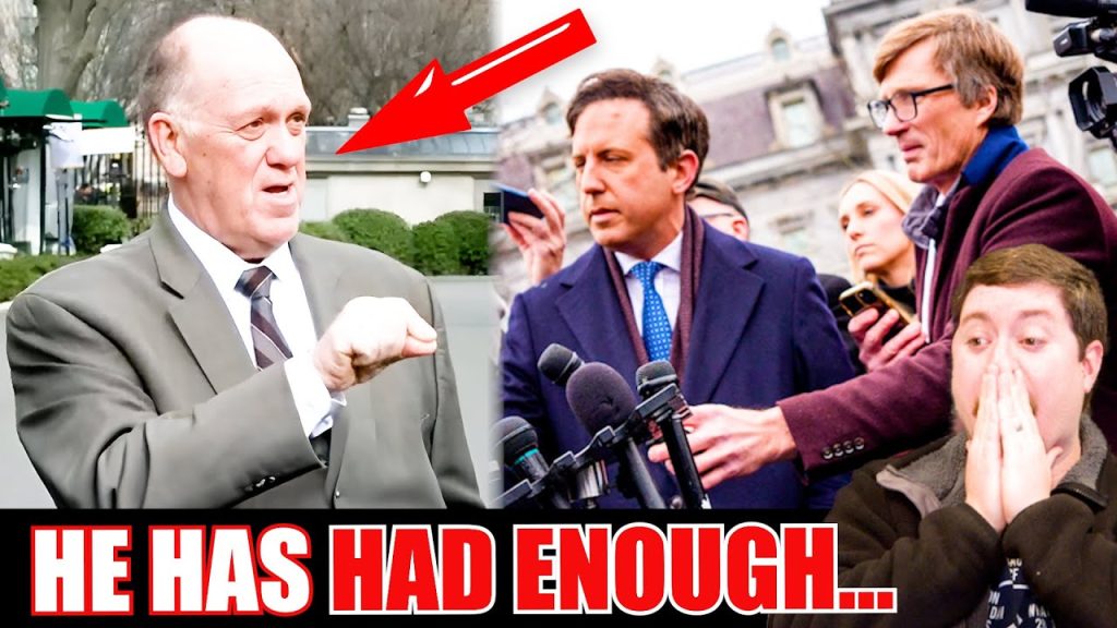 Tom Homan gets surrounded by anti-Trump reporters, what he does next is pure FIRE