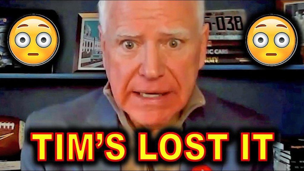 Tim Walz CRACKS Under the Pressure and ATTACKS JD Vance…..