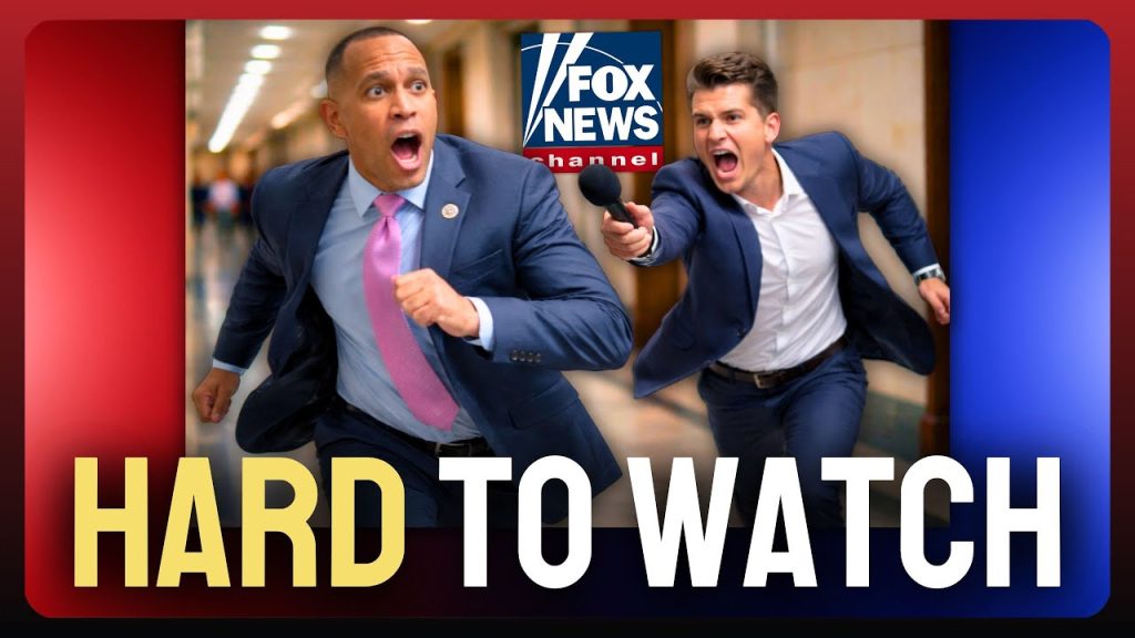 They Chased Down Hakeem Jeffires To Ask About Kristi Noem. He PANICKED.