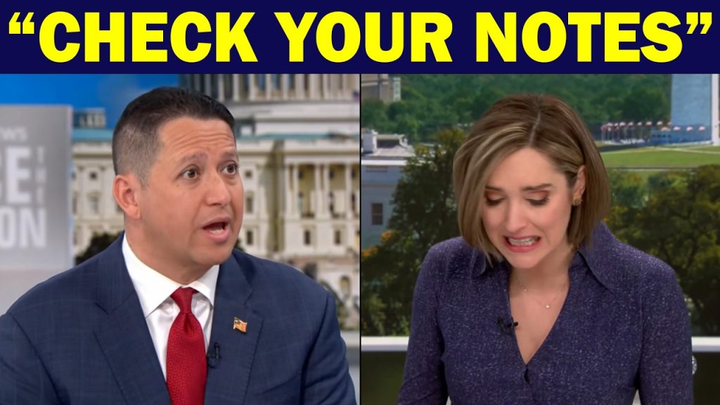 CBS Karen EATS HER WORDS after Hispanic MAGA Educates Her