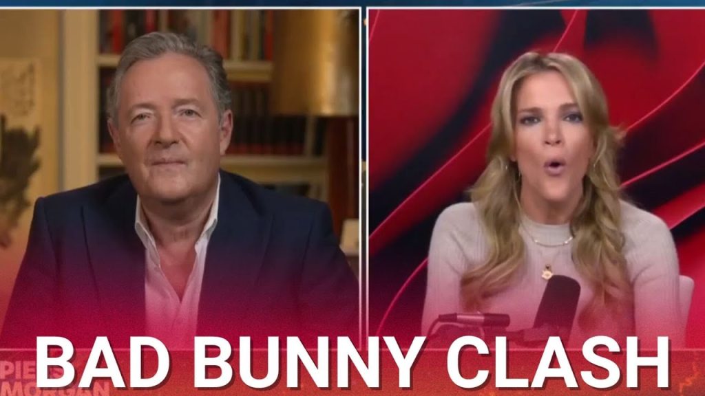 Megyn Kelly loses it at Piers Morgan over controversial Bad Bunny half time show