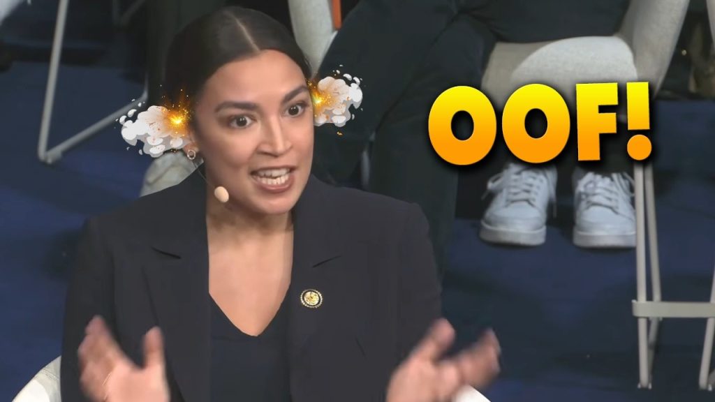 AOC’s brain GLITCHES in front of the WHOLE WORLD after being asked basic question on foreign policy