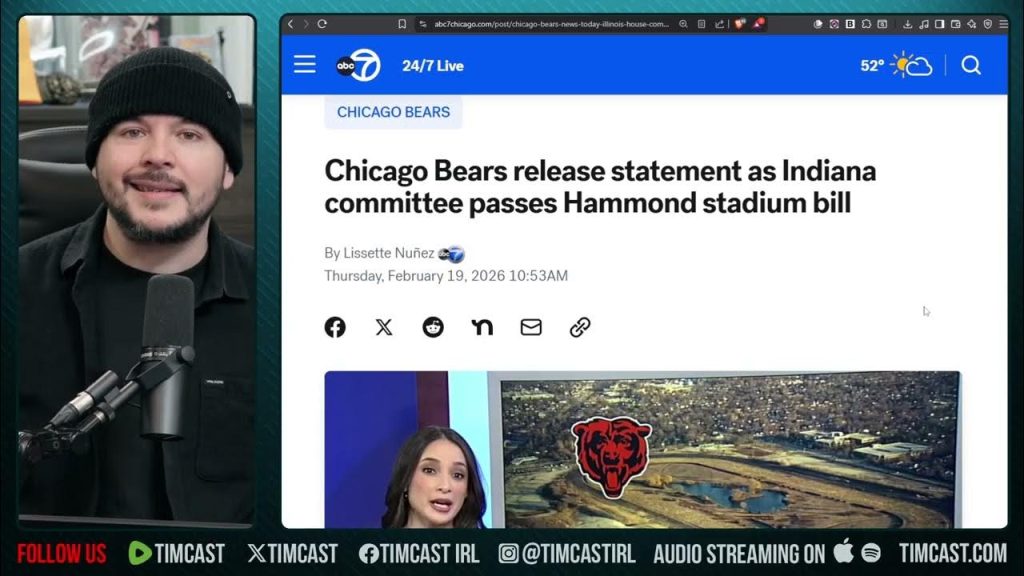 Far Left Democrat Policy BACKFIRES On Chicago, THE BEARS ARE LEAVING