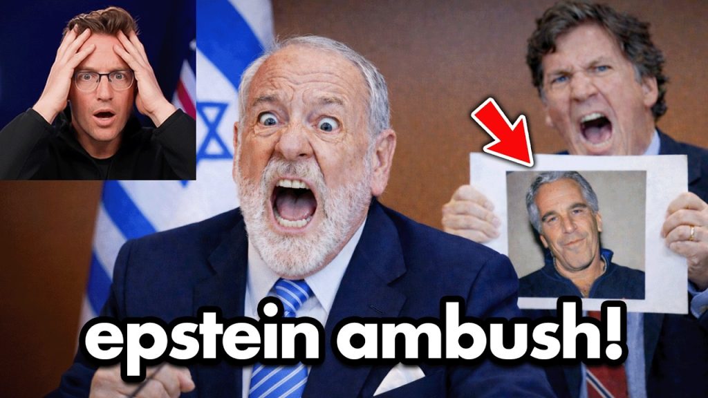 Tucker Ambushes Israel Ambassador with Epstein Files