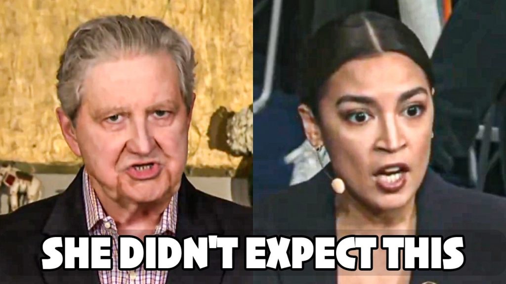 Sen. John Kennedy Exposes AOC Right In Her Face