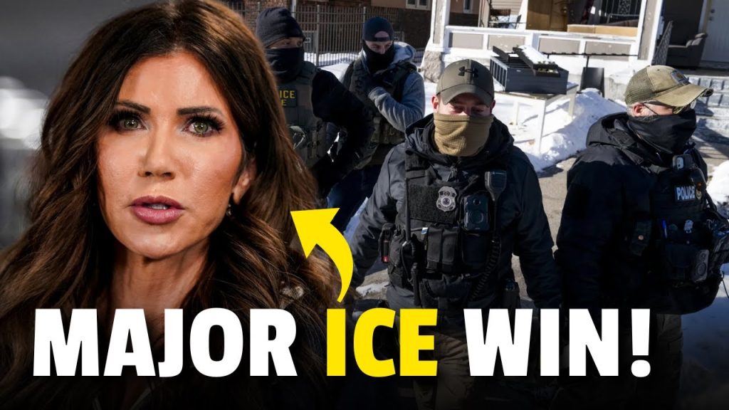 Anti-Ice Protests BACKFIRE As Kristi Noem DELIVERS Devastating News For Democrats!