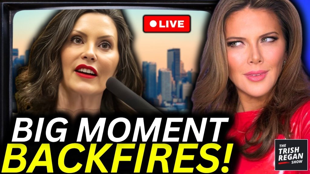 Lib “Rising Star” Gretchen Whitmer CRASHES & BURNS in LIVE Humiliation