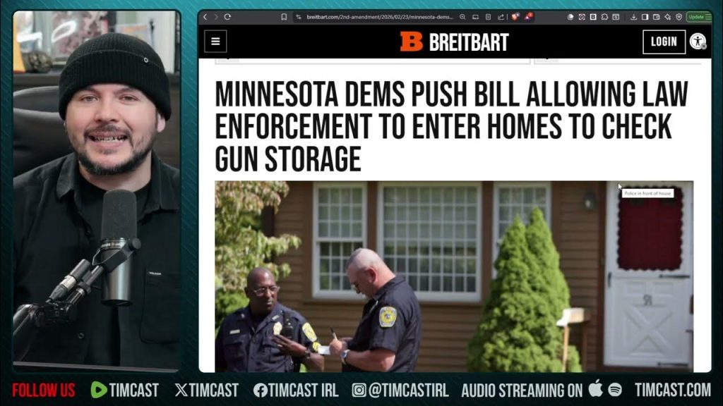 Democrat Bill Allows Police To Enter YOUR HOME Without Warrant If You Own Guns
