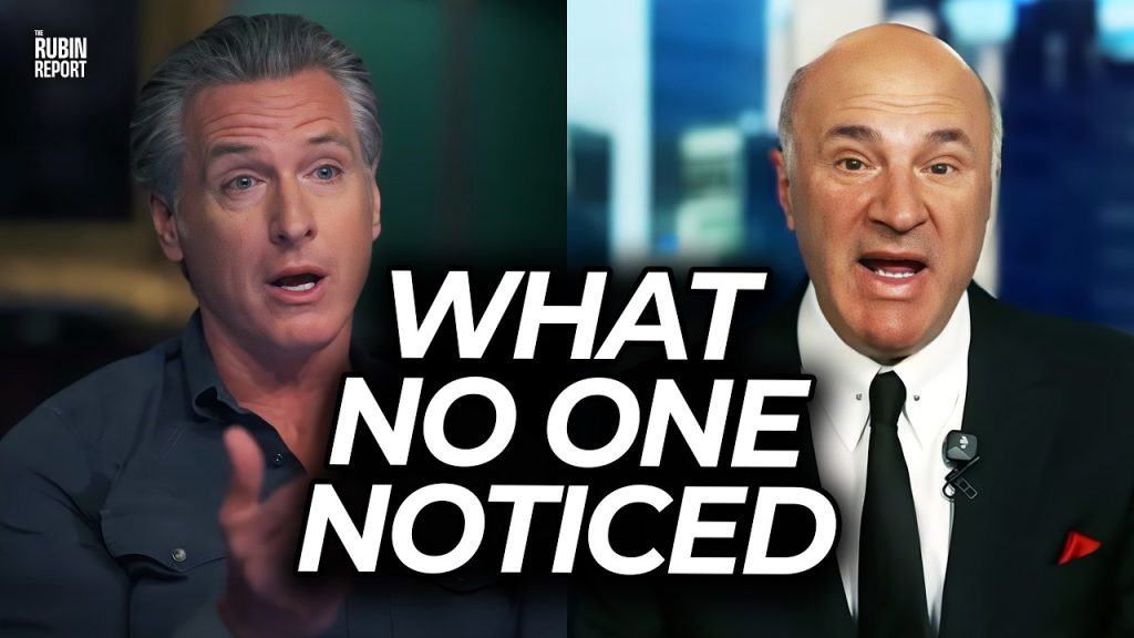 ‘Shark Tank’ Legend Notices Something in Gavin Newsom Dems Refuse to See