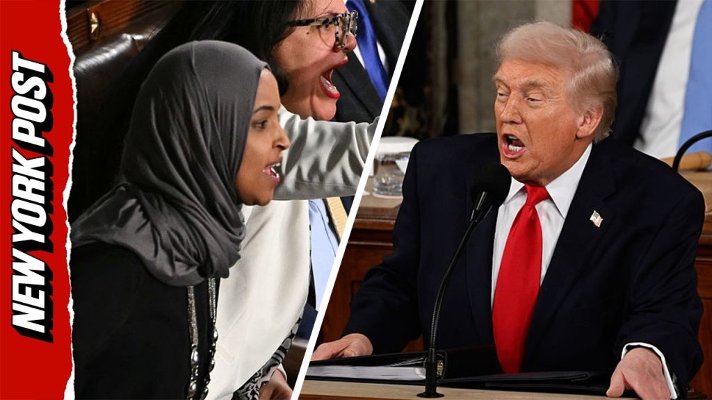 Ilhan Omar And Trump Trade Barbs During SOTU: ‘You Should Be Ashamed Of Yourself’