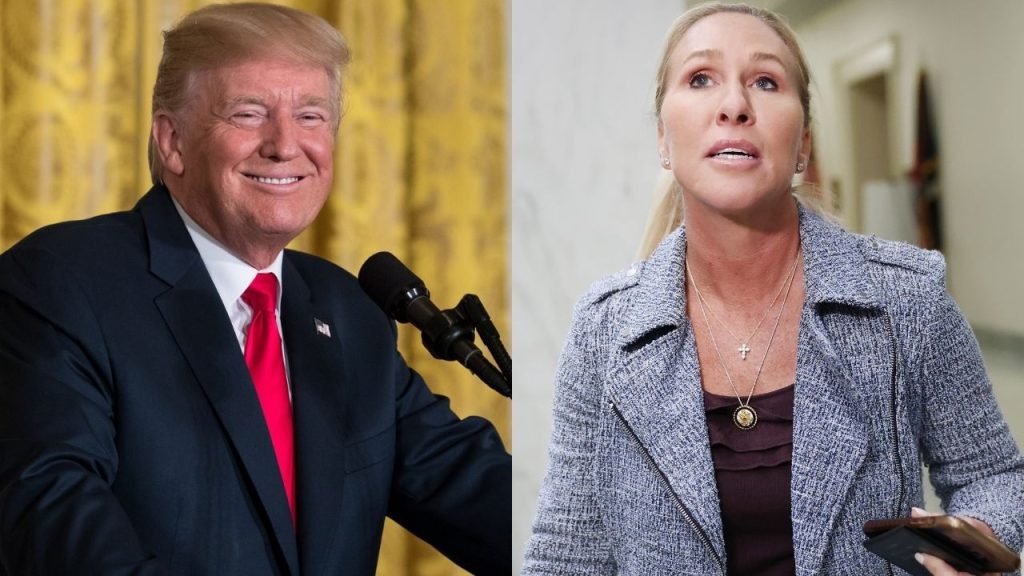 Trump Obliterates Traitor Marjorie Taylor Greene – Worst Day Of Her Life