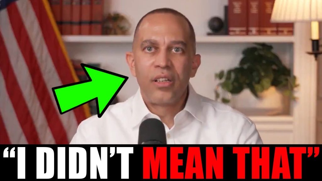 Hakeem Jeffries accidently let the TRUTH SLIP.