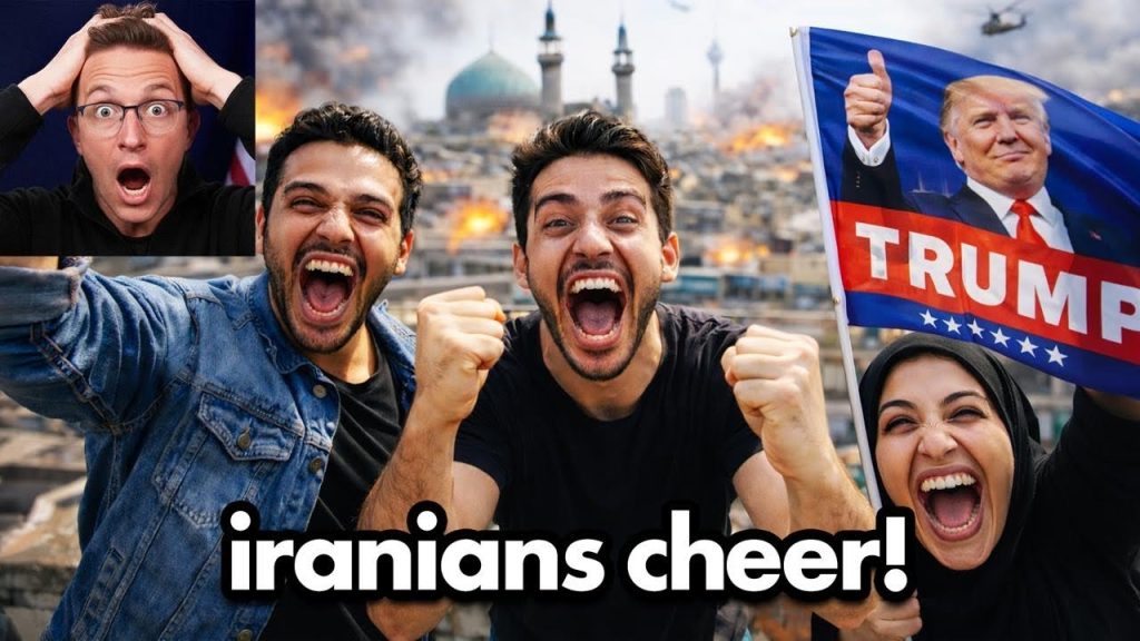 Iranian People Cry, Cheer, Celebrate In Streets As Regime Crumbles: ‘We Love Trump!’
