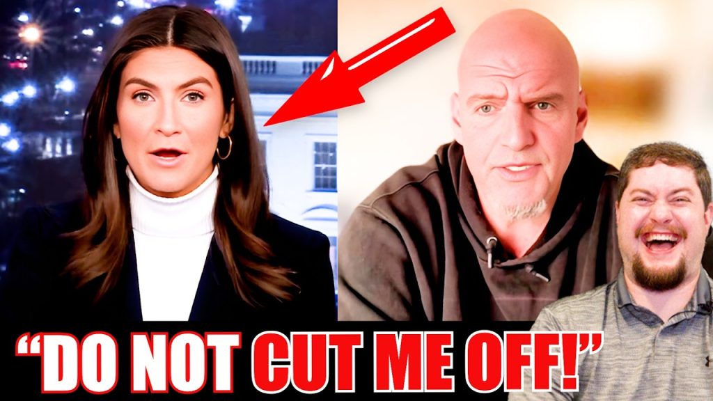 John Fetterman DESTROYS Kaitlan Collins during HUMILIATING live smackdown