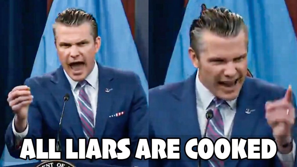 Upset Media Is Watching As Pete Hegseth Expose Their Lies