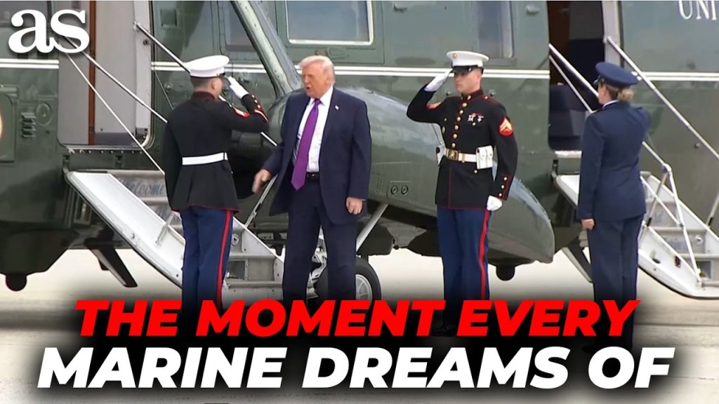 Trump’s HEARTFELT TRIBUTE to US Marine LEAVES EVERYONE EMOTIONAL