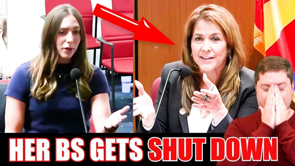 Brave college athlete SHUTS UP condescending Democrat, wipes the smug smile right off her face