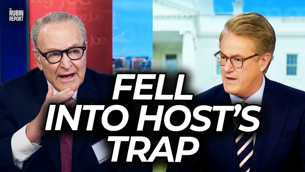 Watch Chuck Schumer Get Angry as Host Goes Off Script to Ask THIS